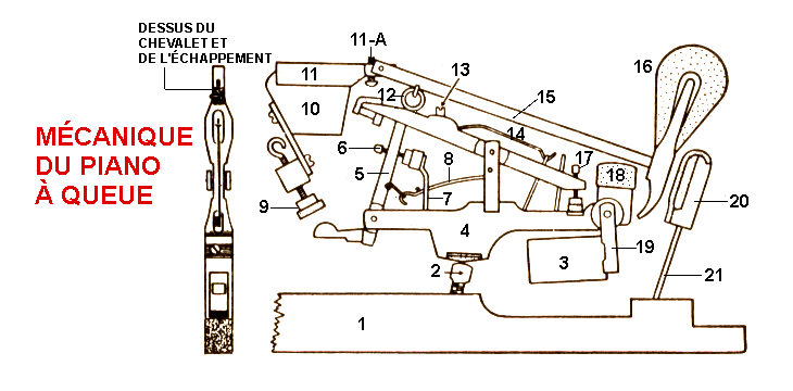 Mcanique du Piano  Queue